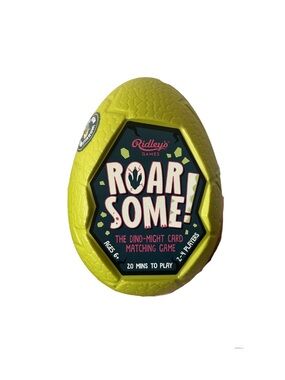 Ridley's Games Roar Some! Dino Card Matching Game - NEW